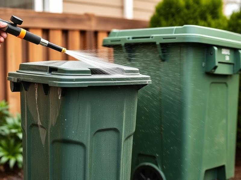 Trash Can Cleaning
